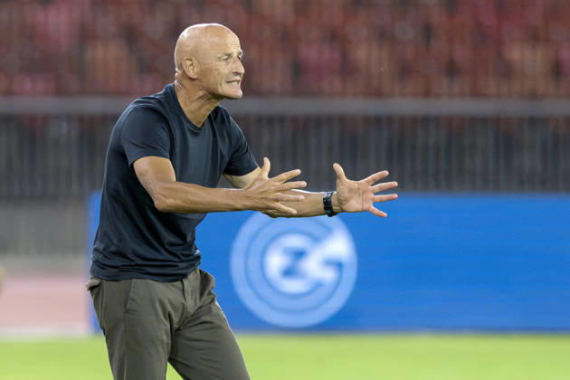 Trainer Peter Zeidler, GC, Grasshopper Club Zürich - FC St. Gallen, Super League, Fussball, 02.09.2026