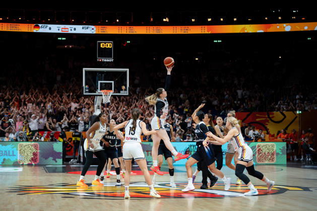Germany v South Korea: Qualification - FIBA Women s Basketball World Cup Germany 2026 Germany and Korea compete in a FIBA Women s Basketball World Cup 2026 qualification match in Berlin, Germany, on September 8, 2026. Berlin Germany  Copyright: xMarcinxGolbax originalFilename:golba-germanyv260908_npal7.jpg