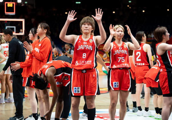 Hungary V Japan: Qualification To Quarter-Finals - FIBA Women s Basketball World Cup Germany 2026 Maki Takada and Nanako Todo are seen after the FIBA Women s Basketball World Cup 2026 quarterfinals match between Hungary and Japan in Berlin, Germany, on September 8, 2026. Berlin Germany  Copyright: xMarcinxGolbax originalFilename:golba-hungaryv260908_npBHU.jpg