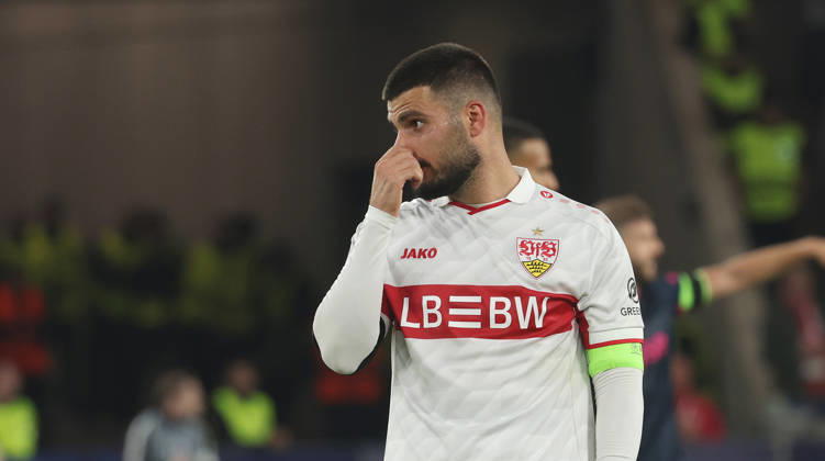 Stuttgart , Fußball UEFA Champions League VfB Stuttgart vs. Viking Stavanger , Deniz Undav ( VfB )
