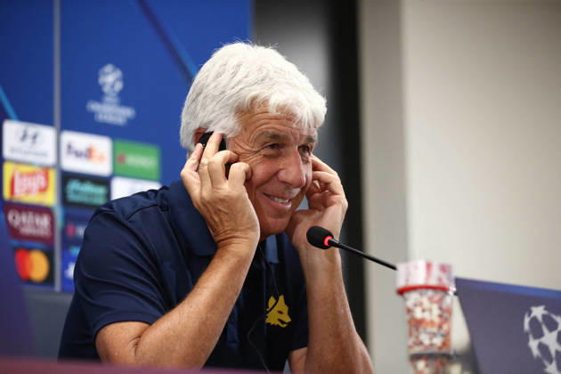 SOCCER - UEFA Champions League - AS Roma - press conference, PK, Pressekonferenz Photo by IPA ABACAPRESS.COM88325042 - September 9, 2026 Champions League: Press Conference and Roma Training Sessions in Istanbul. Pictured: Gasperini (Photo by Gino Mancini) Istanbul Turkey Copyright: xIPAxSport ABACAx