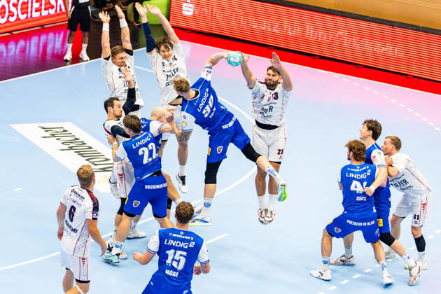 10.09.2026, GER, Handball, Maenner, Saison 26 27, Opel 1.Bl, 4.Spieltag, ThSV Eisenach - SG BBM Bietigheim Dominik Solak (ThSV Eisenach,30) 99817 Eisenach Werner-Assmann-Halle Am Sportp Thueringen Deutschland
