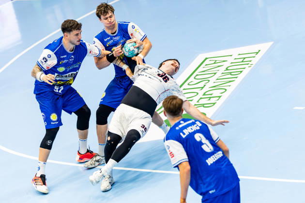 10.09.2026, GER, Handball, Maenner, Saison 26 27, Opel 1.Bl, 4.Spieltag, ThSV Eisenach - SG BBM Bietigheim 99817 Eisenach Werner-Assmann-Halle Am Sportp Thueringen Deutschland