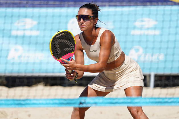 2026 Beach Tennis World Championships - Day2 MATOSINHOS, PORTUGAL - SEPTEMBER 10: Sofia Cimatti of Italy looks on during the 2026 Beach Tennis World Championships in Matosinhos, Portugal, on 10 September 2026. Matosinhos Praia de Matosinhos Porto Portugal Copyright: x x2026xGokhanxTanerx xPSxImagesxGokhanxTanerx