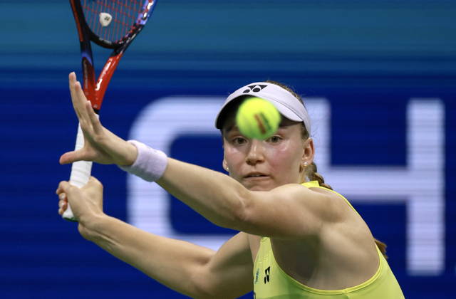 US Open tennis tournament - Day 12 epaselect Elena Rybakina of Kazakhstan in action against Coco Gauff of the USA during their Women s Singles Semifinals match of the US Open Tennis Championships at the USTA Billie Jean King National Tennis Center in Flushing Meadows, New York, USA, 10 September 2026. FLUSHING MEADOWS NEW YORK United States  Copyright: xCRISTOBALxHERRERA-ULASHKEVICHx