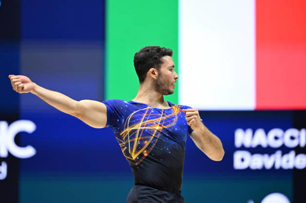 IPA88432266 - Davide NACCI (ITA) during the 19th World Aerobic Gymnastics Championships in Pamplona, Spain, on September 12, 2026  Copyright: xFilippoxTomasi IPAxSportx xx IPA88432266
