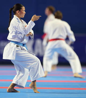 REPRO FREE *PRESS RELEASE NO REPRODUCTION FEE* EDITORIAL USE ONLY 2026 ONAKAI Karate Irish Open, Ireland National Indoor Arena, Blanchardstown 12 9 2026 Freja Chung of Denmark competing in the Female Senior Kata competition Freja Chung competing in the Female Senior Kata competition 12 9 2026  Copyright: xx JR1W9445