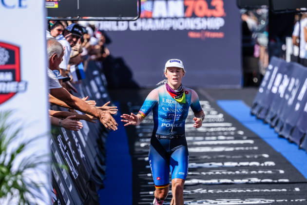 RECORD DATE NOT STATED 2026 IRONMAN 70.3 Weltmeisterschaft Nizza - Caroline Pohle Athleten beim Wettkampf der VinFast IRONMAN 70.3 Weltmeisterschaft 2026 in Nizza, Frankreich. Nizza Promenade des Anglais Alpes-Maritimes Provence-Alpes-Côte d Azur France