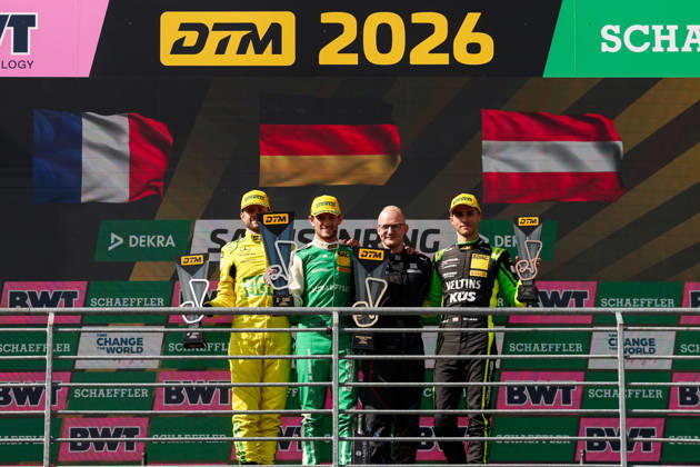 DTM, 13. + 14. Rennen Sachsenring 2026 48 Mercedes-AMG GT3 EVO, Winward Racing: Jules Gounon, 11 BMW M4 GT3 Evo, Schubert Motorsport: Marco Wittmann; 91 Porsche 911 GT3 R (992), Manthey: Thomas Preining - - picture by Gruppe C Photography Oberlungwitz Sachsenring Sachsen Deutschland Copyright: xGruppexCxPhotographyx