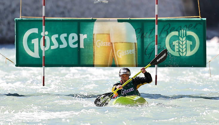 EXTREME SPORTS - Red Bull Dolomitenmann LIENZ,AUSTRIA,12.SEP.26 - EXTREME SPORTS - Red Bull Dolomitenmann. Image shows Franz Xaver Strauss.  GEPAxpictures xAmirxBeganovic