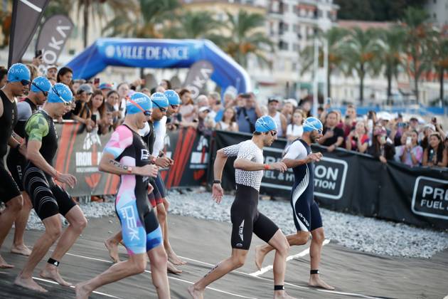 Ironman 70.3 masculin PHOTOPQR NICE MATIN Dylan Meiffret ; Nice ; 13 09 2026 ; Ironman 70.3 masculin, départ natation et, sortie d eau. Vélo départ Nice; September 13, 2026; Men s Ironman 70.3: swim start and swim exit; bike start. Nice France  Copyright: xPHOTOPQR NICExMATIN MAXPPPxDylanxMeiffretx 20260913NIM1624 20260913NIM1624