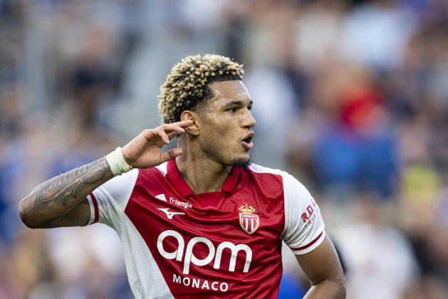 RC Strasbourg Alsace v AS Monaco - Ligue 1 McDonald s 2026 2027 Paris Brunner, the German forward for AS Monaco, wearing number 29, celebrates scoring his team s first goal during the French Ligue 1 football match between RC Strasbourg Alsace and AS Monaco at the Stade de la Meinau in Strasbourg, on September 12, 2026. STRASBOURG France  Copyright: xSTRx originalFilename:cegarra-football260912_np0VJ.jpg