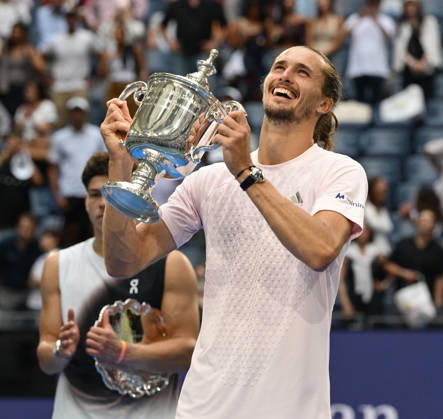 2026 US Open MenÂ s Singles Final Alexander Zverev (GER) vs. Ben Shelton FOR EDITORIAL USAGE ONLY !