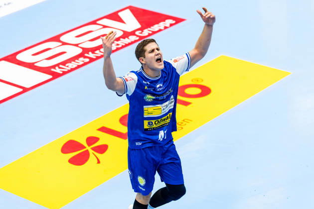 18.09.2026, GER, Handball, Maenner, Saison 26 27, Opel 1.Bl, 5.Spieltag, ThSV Eisenach - THW Kiel Vukasin Antonijevic (ThSV Eisenach, 41) 99817 Eisenach Werner-Assmann-Halle Am Sportpark Thueringen Deutschland
