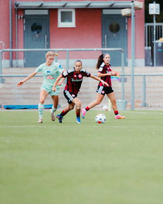 20.09.2026, xhfmx, Fußball 2. Frauen Bundesliga, Eintracht Frankfurt II - Hertha BSC Ela Demirbas (Eintracht Frankfurt U20) Frankfurt