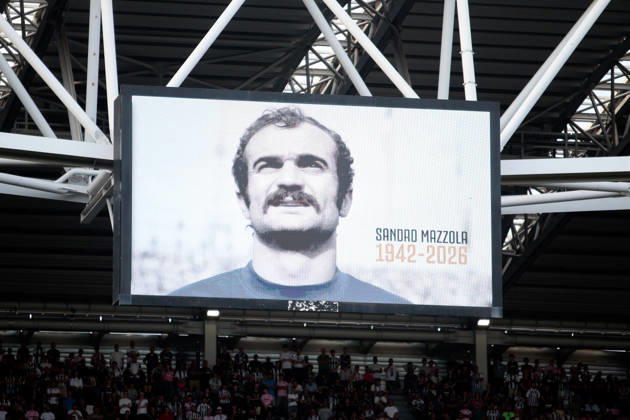 2026-09-20 Juventus v Atalanta BC - Serie A TURIN, ITALY - SEPTEMBER 20: a minute of silence for Sandro Mazzola during the Serie A match between Juventus and Atalanta BC at Juventus Stadium on September 20, 2026 in Turin, Italy. (Photo by Nderim Kaceli BSR Agency) Turin Italy Content not available for redistribution in The Netherlands directly or indirectly through any third parties. Copyright: xBSRxAgencyx
