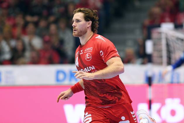 Johannes Golla (MT Melsungen 14) , GER, MT Melsungen - SC Magdeburg, Handball, 1. Bundesliga, 5. Spieltag, Saison 2026 2027, 20.09.2026, GER, MT Melsungen - SC Magdeburg, Handball, 1. Bundesliga, 5. Spieltag, Saison 2026 2027, 20.09.2026 Kassel Copyright: xEibner-Pressefotox xRolandxSippelx EP_RSL