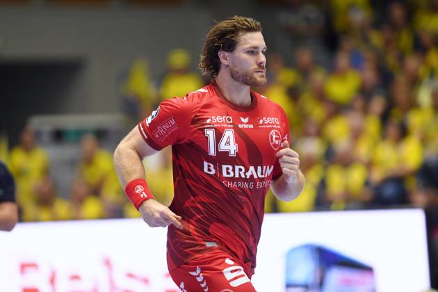 Johannes Golla (MT Melsungen 14) , GER, MT Melsungen - Rhein-Neckar Loewen, Handball, DHB Pokal, 2. Runde, Saison 2026 2027, 22.09.2026, GER, MT Melsungen - Rhein-Neckar Loewen, Handball, DHB Pokal, 2. Runde, Saison 2026 2027, 22.09.2026 Kassel Copyright: xEibner-Pressefotox xRolandxSippelx EP_RSL