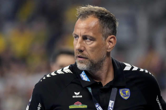 Maik Machulla (Trainer, Cheftrainer, RNL), Einzelbild, Einzelfoto, Aktion, Action, 26.09.2026, Mannheim (Deutschland), Handball, Bundesliga, Rhein-Neckar Löwen - MT Melsungen