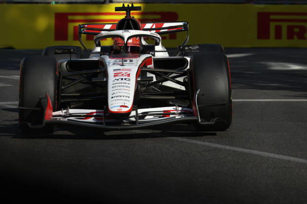 31 Esteban Ocon (FRA) TGR Haas F1 Team (USA) Haas VF-26 Ferrari, during the 2026 Formula One Azerbaijan Grand Prix, 15th round of the 2026 Formula 1 World Championship, WM, Weltmeisterschaft taking place from September 24 to 26, 2026 on the Baku City circuit, in Baku, Azerbaijan (AZE) (Photo by Philippe Nanchino Eurasia Images) Baku Baku City Circuit Azerbaijan
