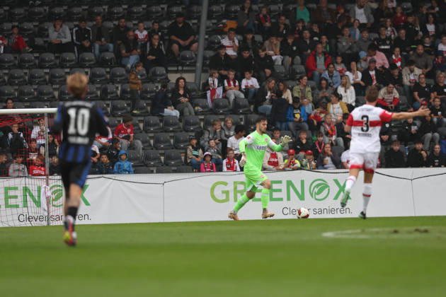 Dennis Seimen (VfB Stuttgart, 41) GER, VfB Stuttgart vs. SpVgg Greuther Fuerth, Fussball, Freundschaftsspiele - Herren, Spielzeit 2026 2027, 01.10.2026 GER, VfB Stuttgart vs. SpVgg Greuther Fuerth, Fussball, Freundschaftsspiele - Herren, Spielzeit 2026 2027, 01.10.2026 Aspach Copyright: xEibner-Pressefoto SoerenxHerwegx EP_SHG