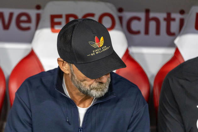 Fussball: UEFA Nations League 2026 - 2027, 3. Spieltag - Deutschland vs Serbien - Allianz-Arena (München) : Jürgen Klopp (Deutschland, Bundestrainer) Base Cap Copyright: xMichellexLukax