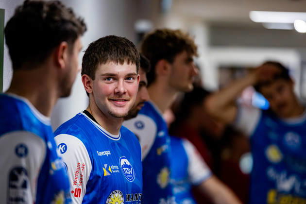 01.10.2026, GER, Handball, Maenner, Saison 26 27, Opel 1.Bl, 7.Spieltag, ThSV Eisenach - TVB Stuttgart Elias Scholtes (ThSV Eisenach, 4) 99817 Eisenach Werner-Assmann-Halle Am Sportp Thueringen Deutschland