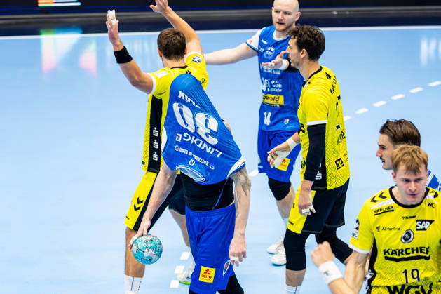 01.10.2026, GER, Handball, Maenner, Saison 26 27, Opel 1.Bl, 7.Spieltag, ThSV Eisenach - TVB Stuttgart Dominik Solak (ThSV Eisenach,30) 99817 Eisenach Werner-Assmann-Halle Am Sportp Thueringen Deutschland