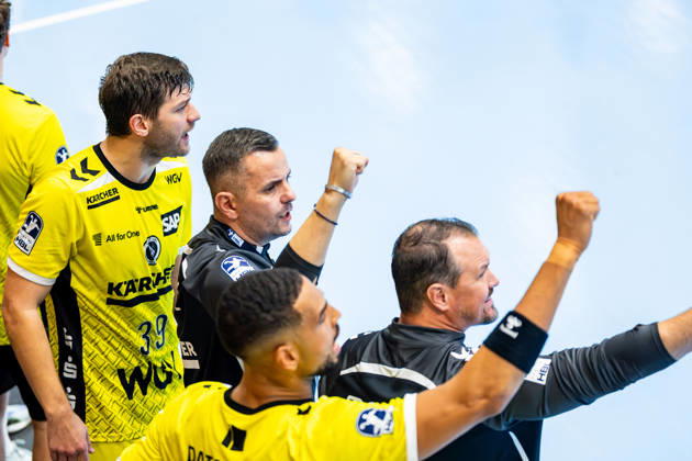 01.10.2026, GER, Handball, Maenner, Saison 26 27, Opel 1.Bl, 7.Spieltag, ThSV Eisenach - TVB Stuttgart Danijel Grgic (TVB Stuttgart) 99817 Eisenach Werner-Assmann-Halle Am Sportp Thueringen Deutschland