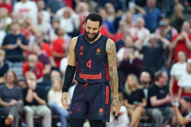 Duane Washington Jr. (FC Bayern Basketball, 04), GER, FC Bayern Basketball vs. Partizan Mozzart Bet Belgrad, Basketball, Euroleague, 3. Spieltag, Saison 2026 2027, 02.10.2026, GER, FC Bayern Basketball vs. Partizan Mozzart Bet Belgrad, Basketball, Euroleague, 3. Spieltag, Saison 2026 2027, 02.10.2026 Muenchen Copyright: xEibner-Pressefoto JennixMaulx EP_JML