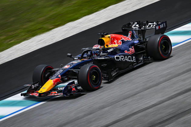 F1 - BAHRAIN GRAND PRIX IN MALAYSIA 2026 03 VERSTAPPEN Max (nld), Red Bull Racing Ford RB22, action during the 2026 Formula 1 Bahrain Grand Prix in Malaysia, 16th round of the 2026 Formula One World Championship, WM, Weltmeisterschaft from October 2 to 4, 2026 on the Sepang International Circuit, in Sepang, Malaysia - SepangMalaysia  Copyright: xALBERTOxVIMERCATIx