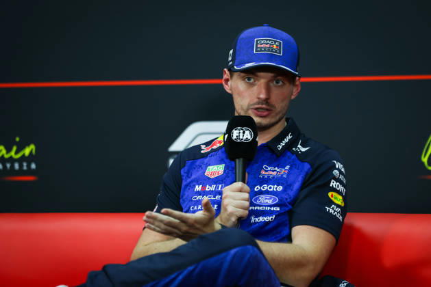 F1 - BAHRAIN GRAND PRIX IN MALAYSIA 2026 press conference, PK, Pressekonferenz VERSTAPPEN Max (nld), Red Bull Racing Ford RB22, portrait during the 2026 Formula 1 Bahrain Grand Prix in Malaysia, 16th round of the 2026 Formula One World Championship, WM, Weltmeisterschaft from October 2 to 4, 2026 on the Sepang International Circuit, in Sepang, Malaysia - SepangMalaysia Copyright: xANTONINxVINCENTx