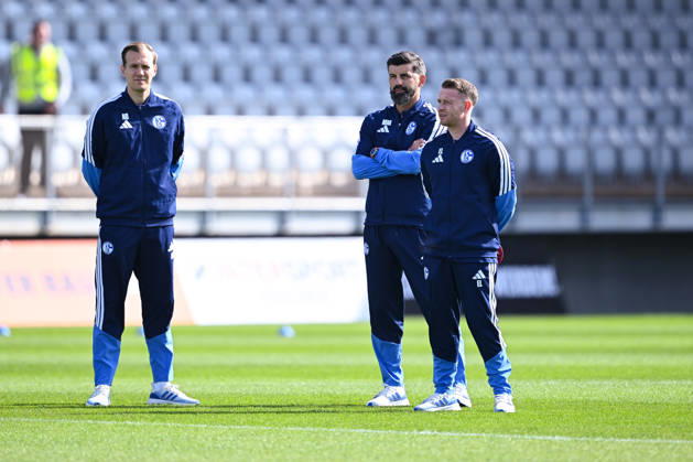 03.10.2026, Fussball, Saison 2026 2027, Testspiel, SC Austria Lustenau - FC Schalke 04, Trainer Miron Muslic (FC Schalke 04) xRHR-FOTO YYx Copyright: KROEGER RHR-FOTOx RHR-FOTO YY