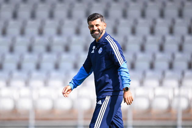 03.10.2026, Fussball, Saison 2026 2027, Testspiel, SC Austria Lustenau - FC Schalke 04, Trainer Miron Muslic (FC Schalke 04) xRHR-FOTO YYx Copyright: KROEGER RHR-FOTOx RHR-FOTO YY