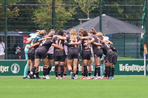 Deutschland: Fußball Google Pixel Frauen-Bundesliga 2026 - 2027, 6. Spieltag - RB Leipzig gegen FSV Mainz 05, Trainingszentrum von RB Leipzig (Leipzig): Mainz 05 Copyright: xLucasxWalterx