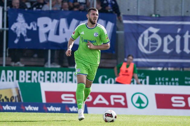 Fussball: Österreich: Testspiel 2025 2026 - 03.10.2026 - SC Austria Lustenau vs. FC Schalke 04 - SUN MINIMEAL Arena (Lustenau, Österreich); Steve Noode (Schalke 04) Copyright: xLUKAxKOLANOVICx