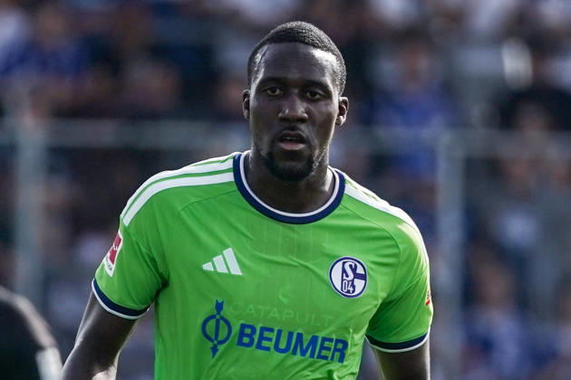 Fussball: Österreich: Testspiel 2025 2026 - 03.10.2026 - SC Austria Lustenau vs. FC Schalke 04 - SUN MINIMEAL Arena (Lustenau, Österreich); Bryan Lasme (Schalke 04) Copyright: xLUKAxKOLANOVICx