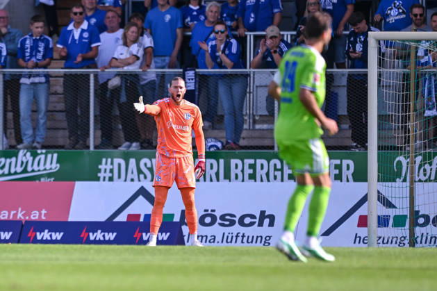 03.10.2026, Fussball, Saison 2026 2027, Testspiel, SC Austria Lustenau - FC Schalke 04, Torwart Loris Karius (FC Schalke 04) xRHR-FOTO YYx Copyright: KROEGER RHR-FOTOx RHR-FOTO YY