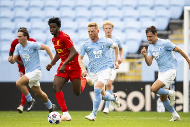 261003 Anders Bleg Christiansen of Malmö FF during the Friendly match between Malmö FF and FC Nordsjälland on October 3, 2026 in Malmö. Photo: Avdo Bilkanovic BILDBYRAN COP 115 AB0391 fotboll football soccer fotball träningsmatch friendly match malmö ff fc nordsjälland bbeng Copyright: AVDOxBILKANOVIC BB261003AB077