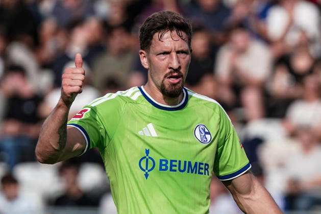 Fussball: Österreich: Testspiel 2025 2026 - 03.10.2026 - SC Austria Lustenau vs. FC Schalke 04 - SUN MINIMEAL Arena (Lustenau, Österreich); Janik Bachmann (Schalke 04) Copyright: xLUKAxKOLANOVICx
