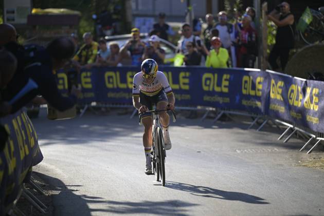UEC 2026 Road European Championships Ljubljana 03 10 2026 LJUBLJANA, SLOVENIA - OCTOBER 03 : Vollering Demi (NED) of FDJ United - SUEZduring the Women Elite cycling road race of the 2026 UEC Road European Championships Ljubljana. An UCI Continental Championships cycling race of 130 km with start in Ljubljana and finish in Sencur on October 3, 2026 in Ljubljana, Slovenia, 03 10 2026 Ljubljana Slovenia  Copyright: xIvanxBenedettox