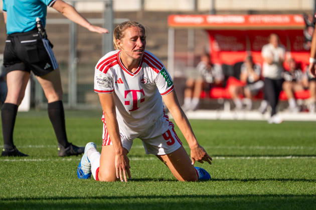 Deutschland: Google Pixel Frauen-Bundesliga 2026 2027, 6.Spieltag, 1.FC Köln vs SC Freiburg, Samstag, 03.10.2026, Franz-Kremer-Stadion (Köln-Westfalen): Pauline Bremer (1.FC Köln, 9) Frust, Ärger, Emotionen, Gestik, Geste, gestikuliert, Mimik, starker Gesichtsausdruck Köln Franz-Kremer-Stadion, Köln Deutschland Copyright: xOrhanxHabashx