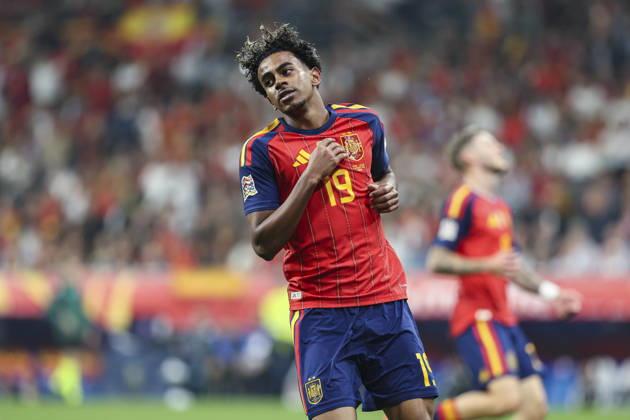 October 3, 2026, Oviedo, Asturias, Spain: Lamine Yamal of Spain looks on during the UEFA Nations League 2026 27 group phase match between Spain and Czech Republic at Carlos Tartiere stadium on October 03, 2026, in Oviedo, Spain. Oviedo Spain - ZUMAa181 20261003_zaa_a181_083 Copyright: xIrinaxR.xHx