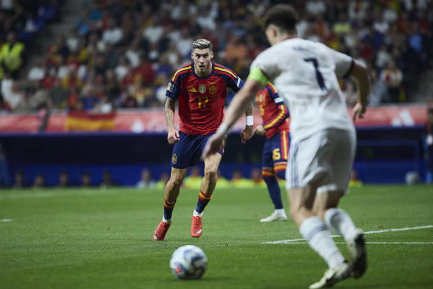 Spain - Czech Republic - UEFA Nations League 2026 27 OVIEDO, SPAIN - OCTOBER 3: Robert Fernandez of Spain looks on during the UEFA Nations League 2026 27 group phase match between Spain and Czech Republic at the Carlos Tartiere Stadium on October 3, 2026 in Oviedo, Spain. (Photo by Diego Simon Photo Players Images Magara Press) Oviedo Carlos Tartiere Espana Copyright: xDiegoxSimonx