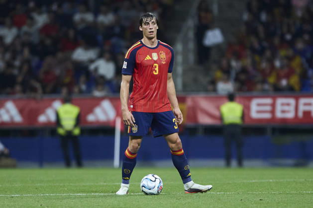 Spain - Czech Republic - UEFA Nations League 2026 27 OVIEDO, SPAIN - OCTOBER 3: Robin Le Normand of Spain in action during the UEFA Nations League 2026 27 group phase match between Spain and Czech Republic at the Carlos Tartiere Stadium on October 3, 2026 in Oviedo, Spain. (Photo by Diego Simon Photo Players Images Magara Press) Oviedo Carlos Tartiere Espana Copyright: xDiegoxSimonx