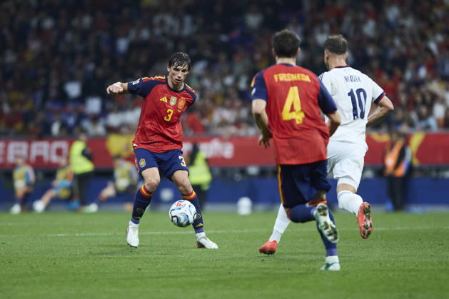 Spain - Czech Republic - UEFA Nations League 2026 27 OVIEDO, SPAIN - OCTOBER 3: Robin Le Normand of Spain in action during the UEFA Nations League 2026 27 group phase match between Spain and Czech Republic at the Carlos Tartiere Stadium on October 3, 2026 in Oviedo, Spain. (Photo by Diego Simon Photo Players Images Magara Press) Oviedo Carlos Tartiere Espana Copyright: xDiegoxSimonx