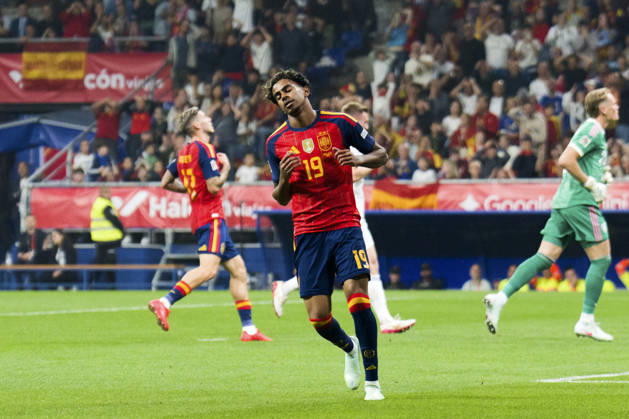 SOCCER- The UEFA Nations League 2026 27 group phase match between Spain and Czech Republic at Carlos Tartiere Stadium on October 03, 2026 in Oviedo, Spain. Lamine Yamal of Spain during the UEFA Nations League 2026 27 group phase match between Spain and Czech Republic at Carlos Tartiere Stadium on October 03, 2026 in Oviedo, Spain. Oviedo Asturias Spain EDITORIAL USE ONLY Copyright: xx SENIS-CEBOLLAx xALFAQUIx dpphotos202328