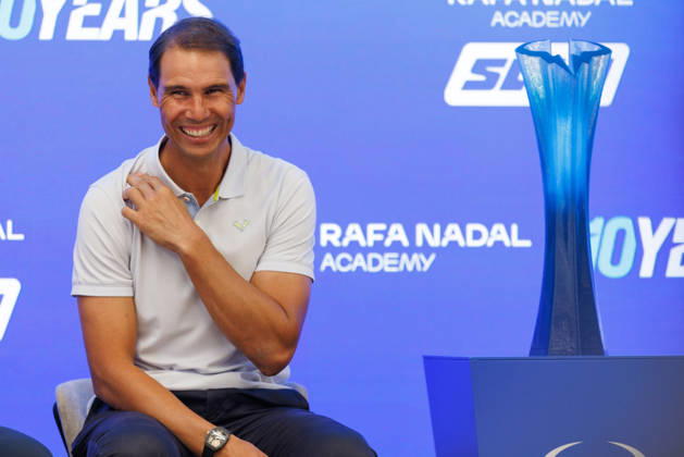 Rafa Nadal Academy Slam, part of the Rafa Nadal Academy 10th Anniversary celebrations at the Rafa Nadal Academy Featuring: Rafael Nadal Where: Leeds, Headingley Stadium, United Kingdom When: 03 Oct 2026 Credit: Alex Cropper Cover Images EDITORIAL USE ONLY. NOT FOR USE BY NEWSPAPERS BASED IN THE UK. Copyright: xx coverimg56074174