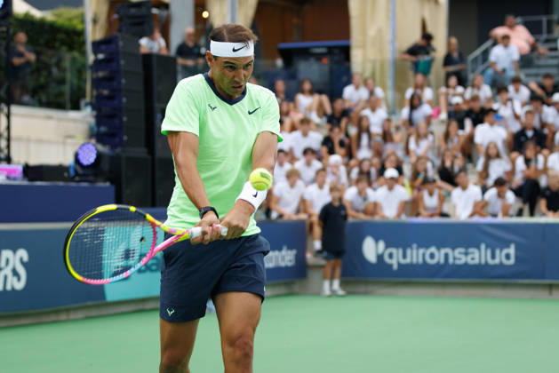 Rafa Nadal Academy Slam, part of the Rafa Nadal Academy 10th Anniversary celebrations at the Rafa Nadal Academy Featuring: Rafael Nadal Where: Manacor, Balearic Islands, Spain When: 03 Oct 2026 Credit: Alex Cropper Cover Images EDITORIAL USE ONLY. NOT FOR USE BY NEWSPAPERS BASED IN THE UK. Copyright: xx coverimg56074148