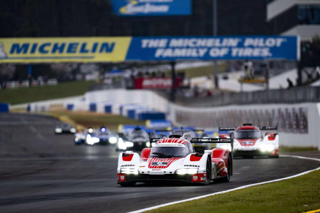 AUTO - IMSA - PETIT LE MANS 2026 06 CAMPBELL Matt (aus), ESTRE KÈvin (fra), VANTHOOR Laurens (bel), Porsche Penske Motorsport, Porsche 963, action during the 2026 Motul Petit Le Mans, 11th round of the 2026 IMSA WeatherTech SportsCar Championship, from October 1 to 3, 2026 on the Michelin Raceway Road Atlanta in Braselton, Georgia, United States of America - BraseltonUnited States Copyright: xFabrizioxBoldonix